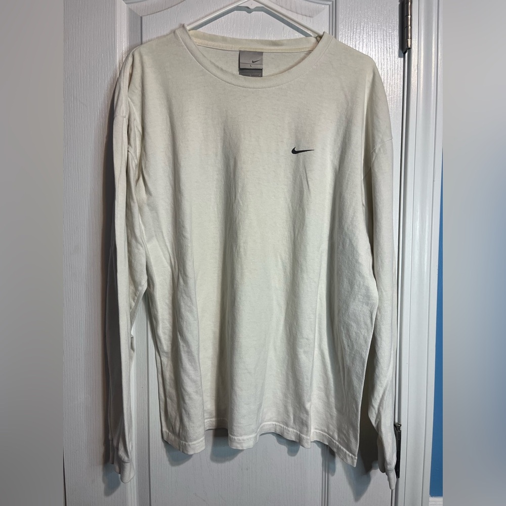 Nike 🔥 Vintage Men's‎ Long Sleeve T-Shirt - Classic, Size Large 🔥